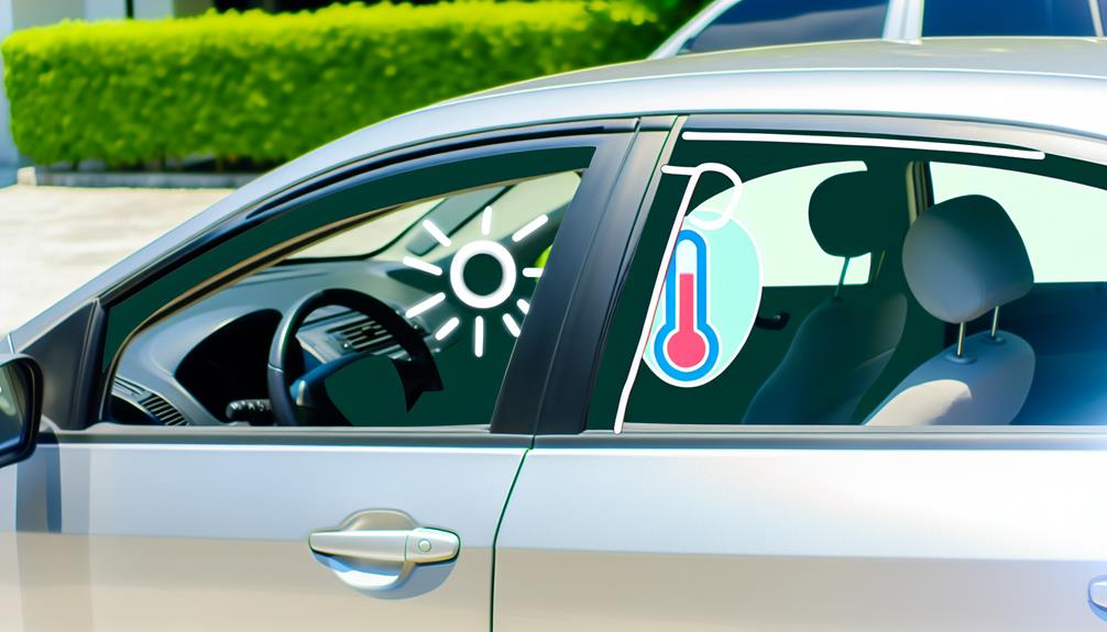 preventing heat in vehicles