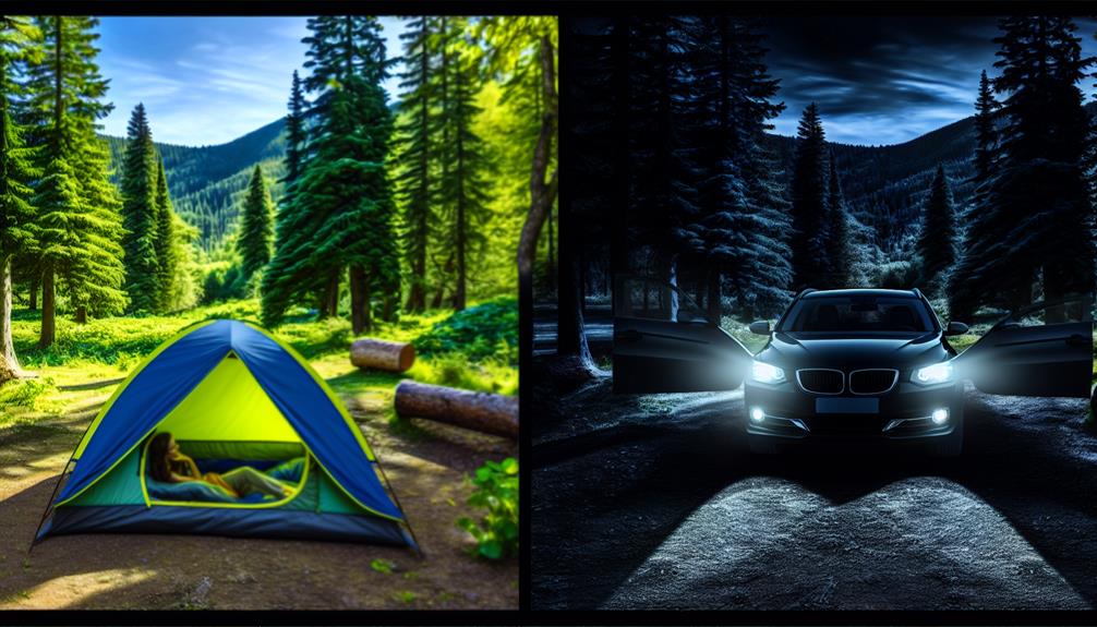 Is It Safer to Sleep in a Tent or a Car?